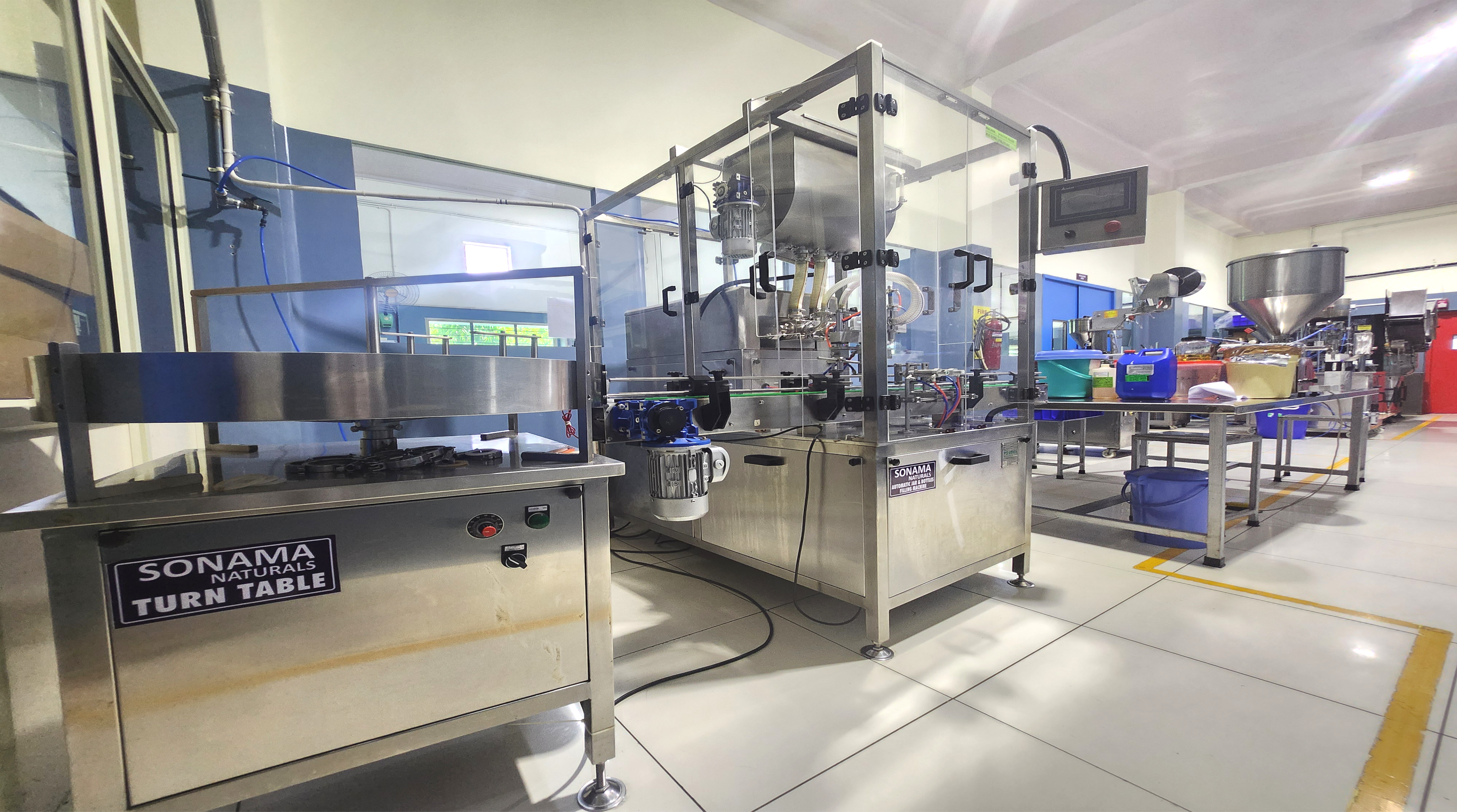 Automatic Bottle & Jar Filling Line
