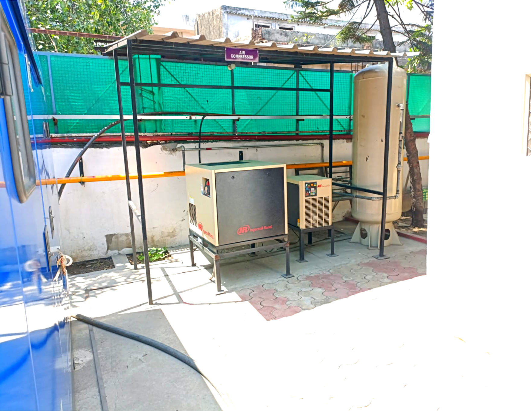 Air compressor unit